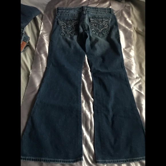 BIG STAR SWEET ULTRA LOW RISE THE LEGENDARY BLUE JEANS Size  28R - Picture 1 of 15